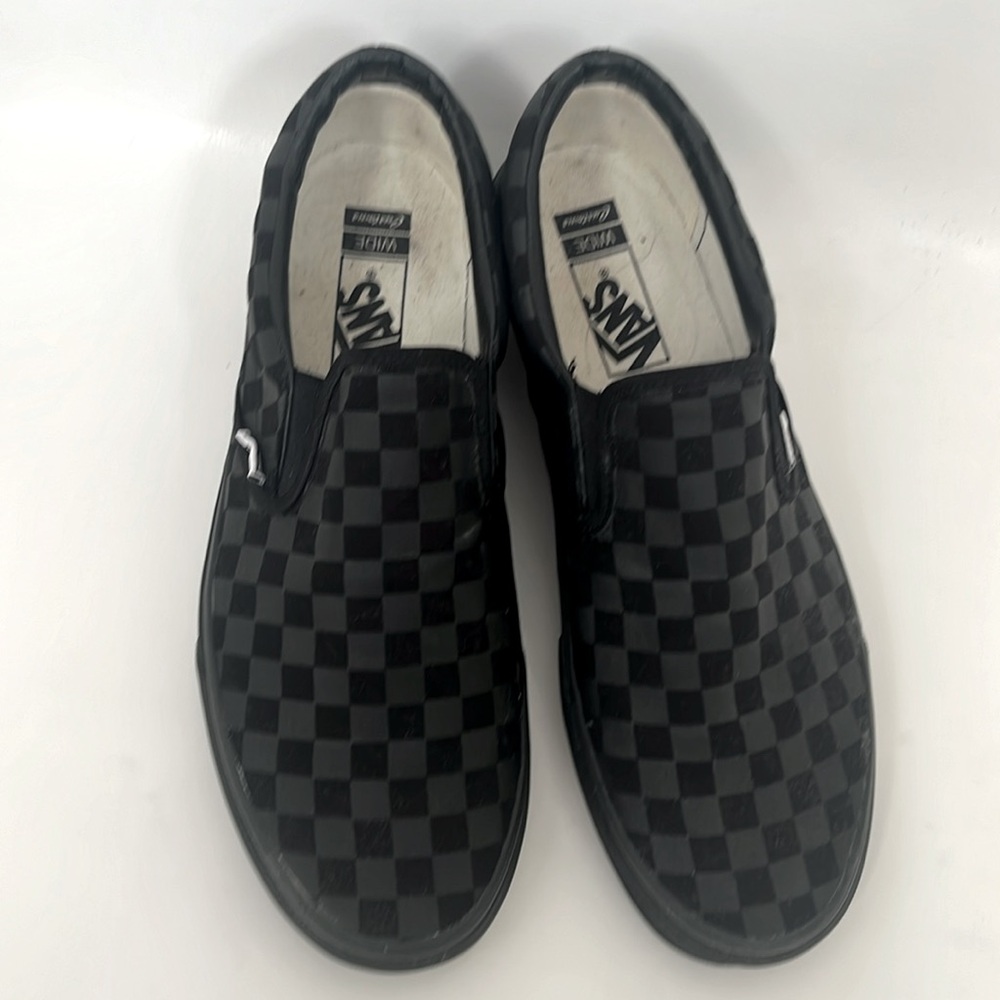 Vans checkerboard slip on